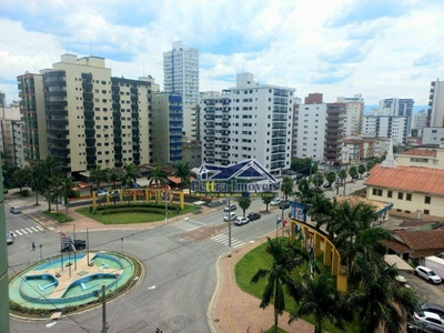 Apartamento em Vila Guilhermina, Praia Grande/SP de 82m² 2 quartos à venda por R$ 354.000,00