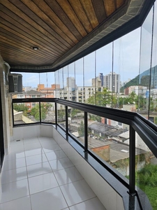 Apartamento em Vila Júlia, Guarujá/SP de 85m² 2 quartos à venda por R$ 384.000,00