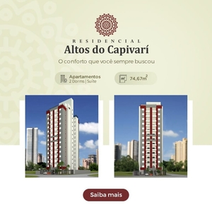 Apartamento em Vila São José, Taubaté/SP de 76m² 2 quartos à venda por R$ 329.000,00