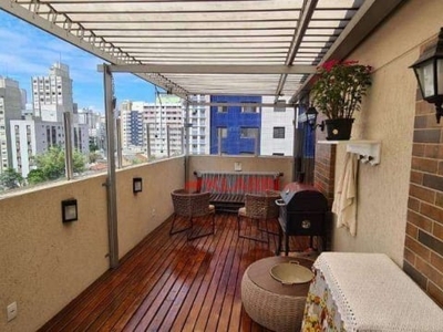Apartamento garden com 3 dormitórios à venda, 100 m² por r$ 1.210.000,00 - bela vista - são paulo/sp