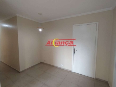 Apartamento para alugar - 2 quartos, 1 vaga - 54m² - vl.rio de janeiro - guarulhos/sp por r$1.350,00