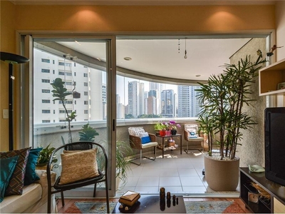 Apartamento para venda em São Paulo / SP, Brooklin Paulista, 3 dormitórios, 4 banheiros, 1 suíte, 3 garagens