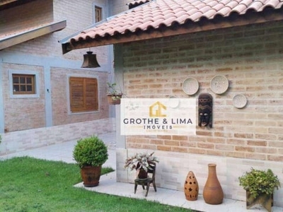 Belíssima chácara com 7 dormitórios à venda, 1440 m² por r$ 1.595.000 - zona rural - santo antônio do pinhal/sp