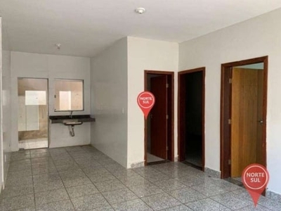 Casa com 2 dormitórios, 60 m² - venda por r$ 180.000,00 ou aluguel por r$ 1.200,00/mês - salgado filho - brumadinho/mg