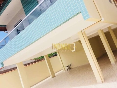 Casa com 2 dormitórios à venda, 47 m² por r$ 260.000,00 - samambaia - praia grande/sp