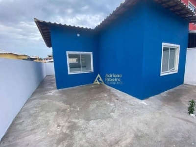 Casa com 2 dormitórios à venda, 70 m² por r$ 215.000 - unamar - cabo frio/rj