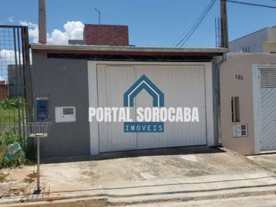 Casa com 2 quartos à venda na rua maria aparecida faria, 134, parque são bento, sorocaba, 100 m2 por r$ 265.000