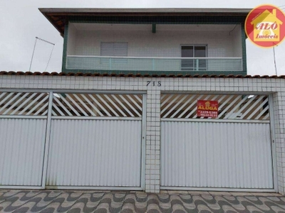 Casa com 2 quartos para alugar, 45 m² por r$ 1.200/mês - parque das américas - praia grande/sp