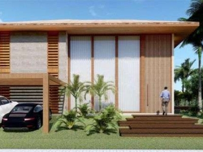 Casa de alto padrão com 7 suítes, 469 m² - venda por r$ 5.490.000 ou aluguel por r$ 3.990/dia - praia do forte - mata de são joão/ba