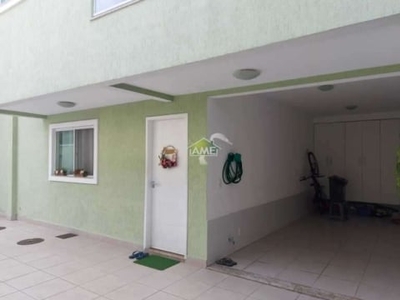 Casa em condomínio fechado com 3 quartos à venda na caminho foz do jordão, campo grande, rio de janeiro, 110 m2 por r$ 399.000