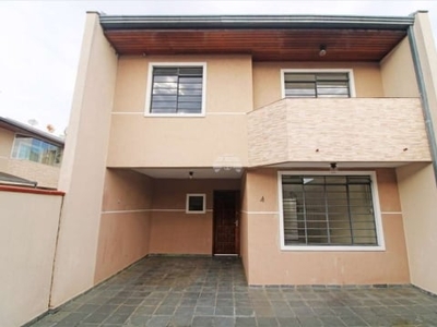 Casa em condomínio fechado com 3 quartos à venda na rua josé ferreira de barros, 830, fanny, curitiba, 100 m2 por r$ 490.000