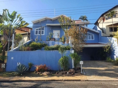 Casa em condomínio fechado com 4 quartos para alugar na avenida dona maria franco salgado, 13, jardim botânico (sousas), campinas, 452 m2 por r$ 9.700