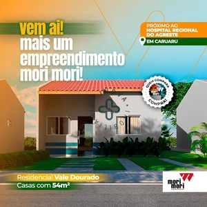 Casa em Nova Caruaru, Caruaru/PE de 54m² 2 quartos à venda por R$ 169.000,00