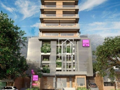Flat com 1 dormitório à venda, 47 m² por r$ 370.000,00 - canto do forte - praia grande/sp