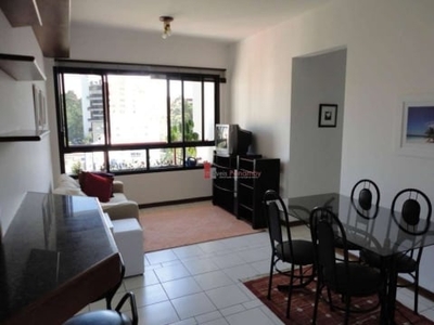 Flat com 1 dormitório para alugar, 46 m² por r$ 2.900,01/mês - vila andrade - são paulo/sp