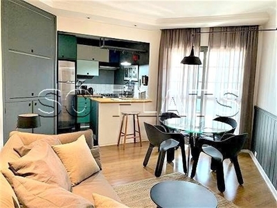 Flat em Jardim Paulista, São Paulo/SP de 62m² 2 quartos para locação R$ 3.500,00/mes