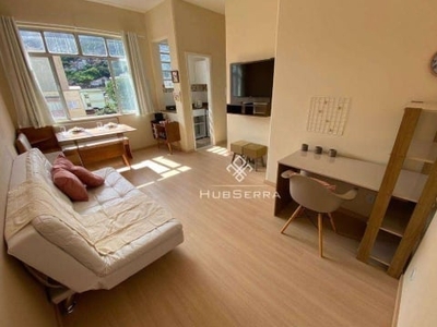 Lindo apartamento 1 quarto com sol da manhã pronto para morar - alto - teresópolis - ap0009