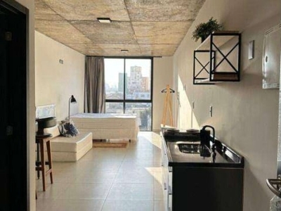 Loft com 1 dormitório para alugar, 28 m² por r$ 2.400,02/mês - centro - itajaí/sc