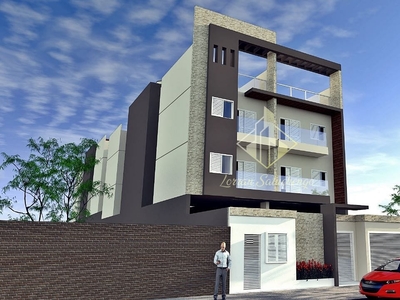 Penthouse em Santa Maria, Santo André/SP de 80m² 2 quartos à venda por R$ 428.000,00