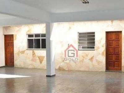 Sobrado, 360 m² - venda por r$ 950.000,00 ou aluguel por r$ 5.017,58/mês - vila santa teresa - santo andré/sp