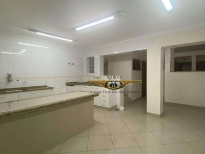 Sobrado com 5 dormitórios para alugar, 400 m² por r$ 9.850,00/mês - belém - são paulo/sp