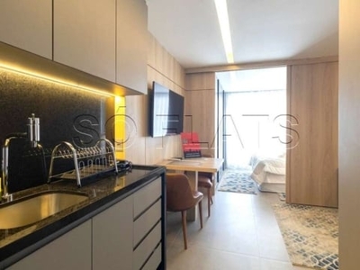 Studio no residencial hit itaim disponível para locação muito bem localizado próx da av santo amaro.