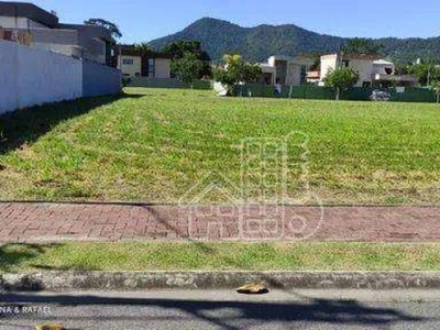 Terreno à venda, 390 m² por r$ 195.000,00 - caxito pequeno - maricá/rj