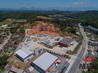 Terreno à venda, 39577 m² por r$ 19.900.000,00 - santa catarina - joinville/sc