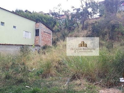 Terreno em Bom Retiro, Betim/MG de 270m² à venda por R$ 113.000,00