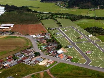 Terreno em Centro, Doutor Pedrinho/SC de 437m² à venda por R$ 108.000,00