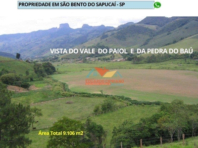 Terreno em Zona Rural, São Bento do Sapucaí/SP de 0m² à venda por R$ 728.000,00