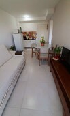 Apartamento à venda em Campo Grande com 38 m², 1 quarto, 1 vaga