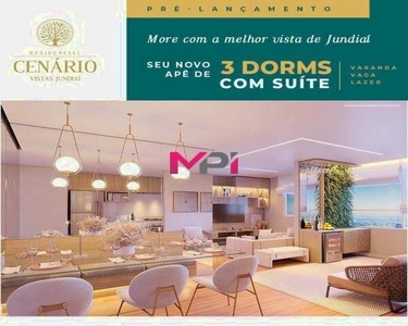 APARTAMENTO (LANÇAMENTO) NO RESIDENCIAL CENÁRIO - PROX AO MAXI SHOPPING - JUNDIAÍ. Entrega