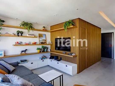 Apartamento de Alto Padrão Mobiliado para venda e locação, 1 Suíte , 75m² 1 vaga - Vila O