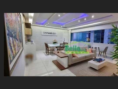Apartamento na Av Boa Viagem MOBILIADO com 3 dormitórios, 130 m² - venda por R$ 1.100.000
