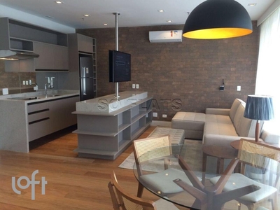 Apartamento à venda em Vila Olímpia com 62 m², 1 quarto, 1 suíte, 2 vagas