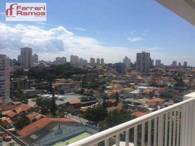 Apartamento alugado com 2 dormitórios à venda, 56 m² por r$ 480.000 - vila rosália - guarulhos/sp