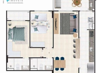 Apartamento com 2 dormitórios à venda, 82 m² por r$ 535.734,09 - ocian - praia grande/sp