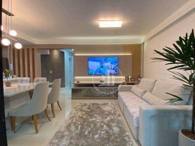 Apartamento com 3 dormitórios à venda, 94 m² por r$ 1.499.000,00 - balneário do estreito - florianópolis/sc