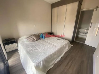 Apartamento em condomínio flat para locação no bairro santana, 2 dorm, 1 suíte, 1 vagas, 55 m