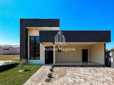 Casa à venda com 03 dormitórios e suíte, parque residencial terras de yucatan (condomínio monte rey