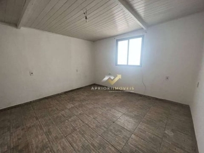 Casa com 1 dormitório para alugar, 50 m² por r$ 1.150,00/mês - jardim utinga - santo andré/sp