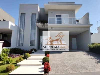 Casa com 4 dormitórios à venda, 256 m² por r$ 1.780.000,00 - condomínio ibiti reserva - sorocaba/sp