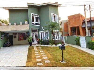 Casa com 4 dormitórios para alugar, 380 m² por r$ 13.425,00/mês - alphaville 03 - santana de parnaíba/sp