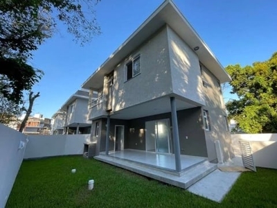 Casa em condomínio fechado com 3 quartos à venda na rua de pádua, 7, santo antônio de lisboa, florianópolis, 162 m2 por r$ 1.420.000