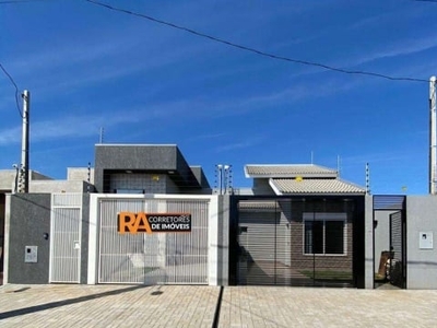 Casa para venda em foz do iguaçu, jardim ipê, 2 dormitórios, 1 suíte, 2 banheiros, 1 vaga