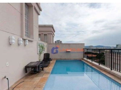 Cobertura com 3 dormitórios à venda, 195 m² por r$ 2.400.000,00 - lapa - são paulo/sp