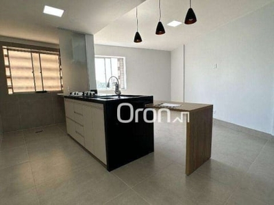 Flat com 1 dormitório à venda, 43 m² por r$ 237.000,00 - setor sul - goiânia/go