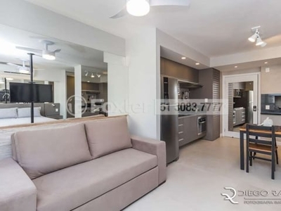 Flat com 1 quarto à venda na avenida doutor nilo peçanha, 3275, chácara das pedras, porto alegre, 37 m2 por r$ 640.000