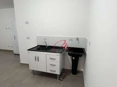 Kitnet com 1 dormitório para alugar, 23 m² por r$ 1.500,00/mês - jardim ester yolanda - são paulo/sp